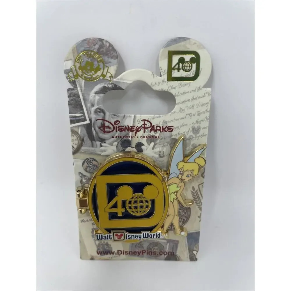Walt Disney World Collectible Pin Locket type Pin with‎ Walt inside. #4000
